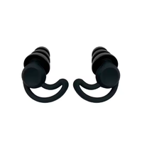 Bouchons d'oreille réutilisables, doux et lavables, anti-bruit, efficacement protégés pour dormir, en silicone, confortable et à la mode