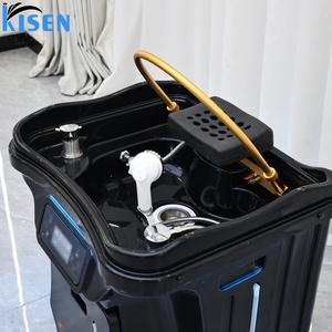 KISEN <b>Portable</b> Shampoo Chair Plastic Basin Modern Design Salon Furniture for Commercial Use - Product Image 4