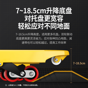 ミニ倉庫用マニュアルフォークリフトパレットスタッカー小型折りたたみ式2トン積載量価格 - Product Image 6