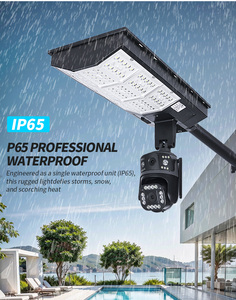 Ứng dụng kiểm soát CCTV WIFI 800W 1000W LED năng lượng mặt trời ánh sáng đường phố CCTV <span class=keywords><strong>Camera</strong></span> 4G tích hợp năng lượng mặt trời ánh sáng đường phố với CCTV <span class=keywords><strong>Camera</strong></span> ngoài trời - Product Image 4