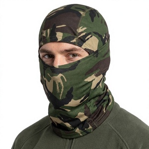 Pasamontañas con Estampado de Camuflaje y Logotipo Personalizado OEM de Alta Calidad 2026, Protección UV Completa, Elástico, para Exteriores, Fabricante - Product Image 1
