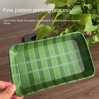 Boîtes à pâtisserie rectangulaires en plastique transparent pour cheesecake, gâteau roulé, pizza, gelée, emballage de pâtisserie, jetables, PET, logo personnalisé