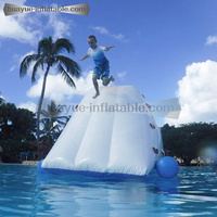 Jouets gonflables pour lac iceberg, nouveau design, escalade gonflable, flotteur, île, sport aquatique