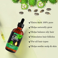 Minyak Esensial Perawatan Rambut Tea Tree Label Pribadi Ekstrak Daun dan Bunga Basil untuk Rambut Halus Berkilau dan Melembapkan