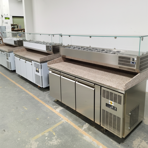 <span class=keywords><strong>Comptoir</strong></span> réfrigéré à compresseur multi-compartiments pour la préparation des aliments - Product Image 5