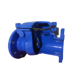 Nhà Máy Trung Quốc Cao Su Cái Mỏ Kiểm Tra Van DN100 PN10 Gang Mặt Bích Đu Kiểm Tra Van - Product Image 1