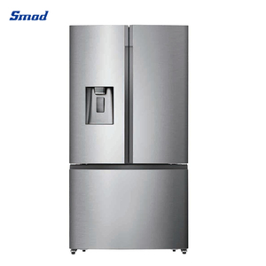ตู้เย็นสแตนเลสแบบประตูฝรั่งเศส Smad 600L No Frost สำหรับใช้ในบ้าน พร้อมจำหน่าย ตู้เย็นแบบประตูฝรั่งเศสช่องแช่แข็งด้านล่าง - Product Image 2