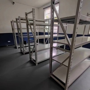 Estante de Armazenamento de Aço com Design Moderno, Prateleiras Industriais Duráveis, Impermeáveis e Ecológicas para Armazenamento em Armazéns - Product Image 6