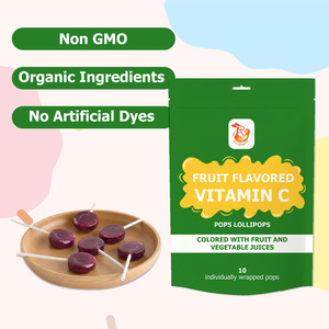 Gomitas de Vitamina C con Sabor a Frutas OEM ODM, con Vitamina C y Potasio, Coloreadas con Jugos de Frutas y Vegetales, Gomitas para Reforzar la Inmunidad - Product Image 3