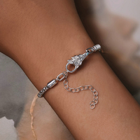 Accessoires de Bijoux en Argent Sterling S925 de Meilleure Qualité, Fermoirs Homard à Ressort Multi-Designs pour la Fabrication de Bijoux