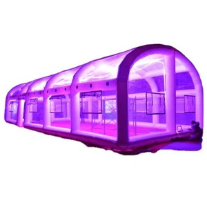 Ngoài trời bên nhà Câu lạc bộ Inflatable-Hộp đêm cho thuê đám cưới lều bên Lều sự kiện lều với đèn <span class=keywords><strong>LED</strong></span> Inflatable hộp đêm - Product Image 1