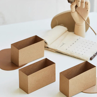 Senang01 Nouveau produit Boîte à sandwich en papier kraft triangulaire et carrée en gros pour gâteau roulé suisse et gâteau soufflé