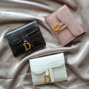 Porte-cartes multi-cartes pour femmes, en cuir PU exquis, motif alligator, étui pour carte d'identité, petit portefeuille RFID pour femmes - Product Image 1