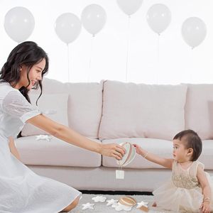 ชุดตกแต่งห้องเด็ก 11 ชิ้น รูปดาวและก้อนเมฆบอลลูนลมร้อน ของตกแต่งผนังรูปดาวและก้อนเมฆบอลลูนลมร้อนทำจากผ้าสักหลาด - Product Image 6