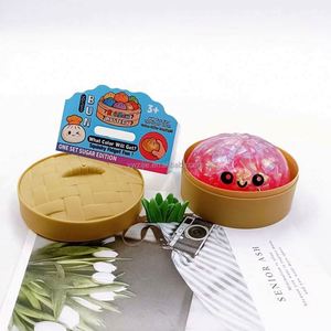 New Hot Dumpling Squishies Glitter Steamed Bun Baozi Mystery Box Stress Balls <b>Fidget</b> Sensory Toy Food Anti Tapestry Squeeze Ball - Product Image 4