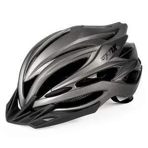 大人の男性女性マウンテンロードバイクヘルメット調節可能なサイズの自転車用ヘルメットLEDリアライト付き軽量サイクリングヘルメット