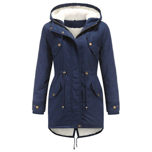 Latest Models Longline Plus Size Puffer Fleece Winter Women Jackets Fashion - Product Image 2