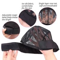 Nouvelles bonnettes de perruque en soie glacée extensible couleur chair, style bandeau en dentelle complète, pour la confection de perruques
