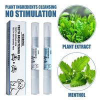 Pluma de limpieza de dientes de plástico ecológica para gatos y perros, Gel de reparación oral para eliminación de placa de sarro, eliminación de mal aliento, blanqueamiento