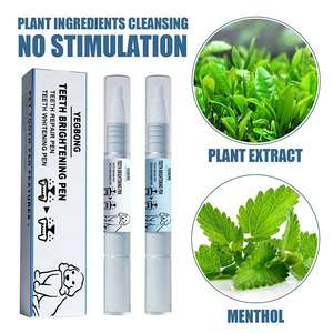 Pluma de limpieza de dientes de plástico ecológica para gatos y <span class=keywords><strong>perros</strong></span>, Gel de reparación oral para eliminación de placa de sarro, eliminación de <span class=keywords><strong>mal</strong></span> <span class=keywords><strong>aliento</strong></span>, blanqueamiento - Product Image 2