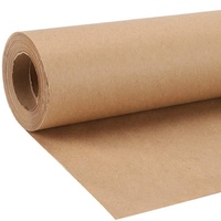 Rouleau de papier kraft brun dégradable, papier artisanal géant, rouleaux de papier roulant pour cadeau