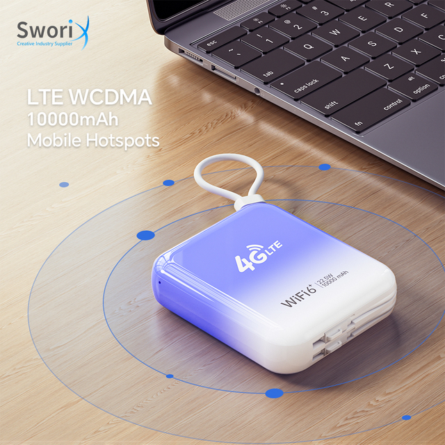 4G Pocket Mobile Wifi Router Mobile 10000Mah Hotspot Pocket Wifi Mifis Router Mifis Wireless Network