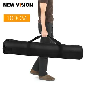 100cm Caméra Lumière Stand Sac De Transport Matériel De Photographie Accessoires Trépied Léger Pochette (Peut mettre 3 pièces Support De Lumière)