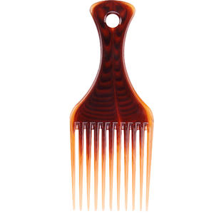 Peigne à fourche de coiffure de haute qualité, peigne <span class=keywords><strong>Afro</strong></span> pour hommes, peigne à huile pour Salon de coiffure - Product Image 4