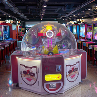 Aire de jeux intérieure pour enfants Arcade Game Console Cabinet Ludique Château Conception Griffe Grue Cadeau Machine