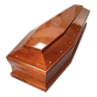 Ataúd Ecológico de Madera Maciza Estilo Europeo Personalizado - Fabricante de Shandong, Proveedor OEM de Ataúdes Funerarios