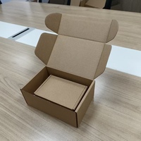 Boîte d'expédition en carton ondulé Kraft haute résistance, sur mesure, robuste et protectrice pour le commerce électronique (vente en gros)