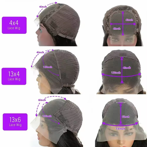 Pelucas de Cabello Humano Natural de Diseño Popular para Mujeres Negras, Incluyen Ondas Profundas y Lisas, Nuevas Pelucas con Frente de Encaje HD - Product Image 6