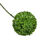 Bola Hydrangea Buatan Tunggal dari Sutra Plastik Gaya Alami untuk Dekorasi Pernikahan dan Halloween