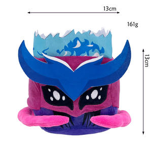 Allogogo Vente en gros Jouets en peluche amusants Fruit Blox Super Soft Plush Cartoon Leopard Box Peripheral Blox Fruits Cute Plushies Dolls - Product Image 1