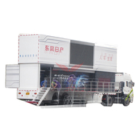 SINOSWAN SR130 PRO LUXE Conteneur LED Mobile Stage Camion Écrans Mobile Led Panneau D'affichage Camion à vendre