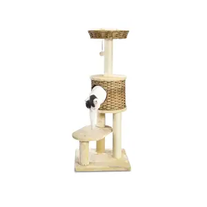 Factory Sale Various Widely Used Cat House Tree Floor To Ceiling Customized Cat Tree