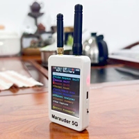 ESP32-C5 Marauder 5G Pocket Slim Jim 5G Kit de test de pénétration sans fil double bande WiFi 6 Bluetooth 5.0 GPS Wardriving