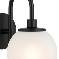 Applique murale moderne minimaliste en verre, lampe murale en métal, style nordique, pour chevet ou couloir