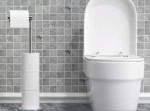Bathroom <strong>Black</strong> Set Gold Foldable Tissue Storage Free Standing <strong>Toilet</strong> Paper Stainless Steel Kitchen <strong>Roll</strong> Stand <strong>Holder</strong> - Product Image 3