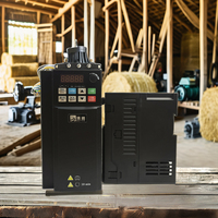 Variateur de fréquence monophasé 220V 4kW pour applications industrielles de moteurs, IP21, petites machines de travail du bois