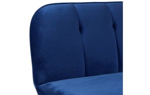 Canapé et causeuse italiens de meubles de velours de tissu de coussin doux personnalisés de haute qualité - Product Image 6