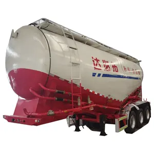 High Quality 38 Cubic Fly Ash Semi-Trailer Low Price Special Transportation for Bulk Material Cement