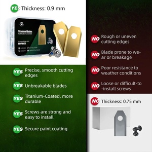 Lames de rechange pour tondeuse robotisée Segway Navimow I & H-Series pour une coupe précise, durable et efficace - Product Image 2