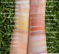 Cosmétique Poudre Pressée Fard À Joues Maquillage No Logo Blush DIY High Pigment Organic Private Label Blush Palette