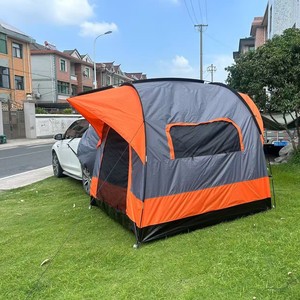 Carpa trasera para coche, para 4-5 personas, de tela Oxford, impermeable, tipo extendido, para SUV, camping y viajes. - Product Image 4