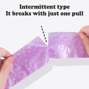 ถุงเก็บมูลสัตว์เลี้ยงแบบพกพาสำหรับใช้งานกลางแจ้ง ผลิตจากวัสดุพลาสติกที่เป็นมิตรต่อสิ่งแวดล้อม - Product Image 4