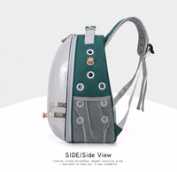 Sac à dos de transport pliable moderne pour oiseaux, idéal pour l'extérieur, pour perruches et conures, avec sangle d'épaule et fermeture éclair, capacité 2 kg, multi-trous
