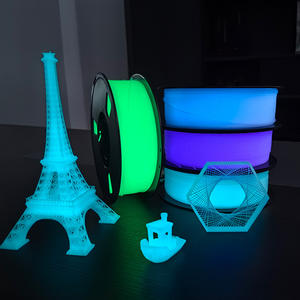 Toptan Işıklı Şeffaf Karanlıkta Parlayan PLA 3D Baskı Filamenti 1.75mm 1kg Plastik Çubuklar Tüm Yazıcılarla Uyumlu - Product Image 1