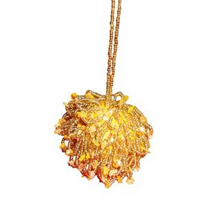 Adornos Colgantes Navideños Clásicos HG con Bordado, Regalo para las Fiestas - Product Image 1