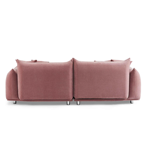 Coussin en tissu bouclé Blush, canapé nuage, mobilier pour <span class=keywords><strong>salon</strong></span>, appartement, villa, salons avec cadre en bois - Product Image 2